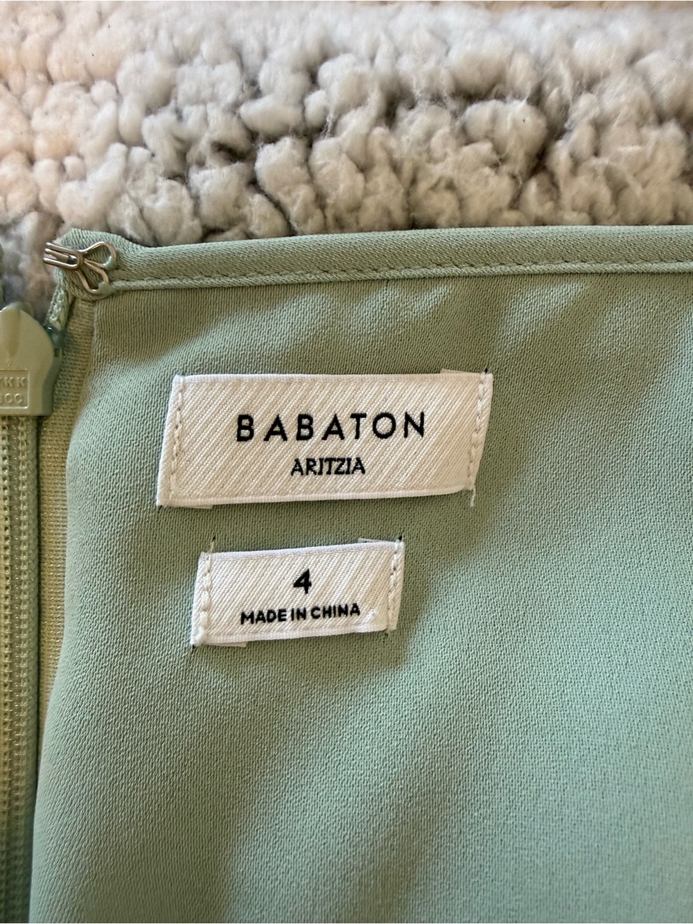 Aritzia Babaton Celebrate Dress Terrace Sage Pleated Maxi | Size 4 - Picture 5 of 7